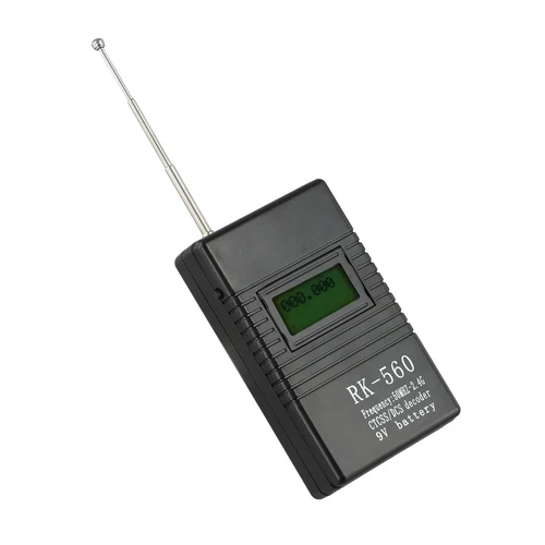 Frequency Meter 50MHz To 2.4GHz Range Auto Decode Capability Digital/analog Mute