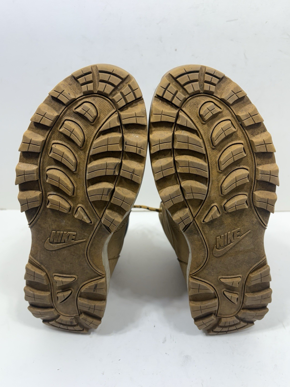 Nike Manoa Men’s Light Brown Leather Boots (Brown/Haystack)(10.5)(454350-700)