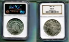 1887 P MORGAN SILVER DOLLAR NGC MS64 8201T