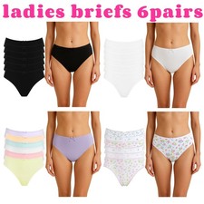 Ladies Bikini Briefs 6 Pairs