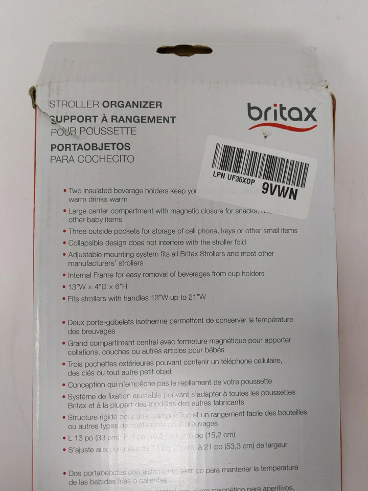 Organizador de cochecito Britax Foto 4 de 4