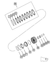 Genuine Mopar Transmission Seal 52108093AA