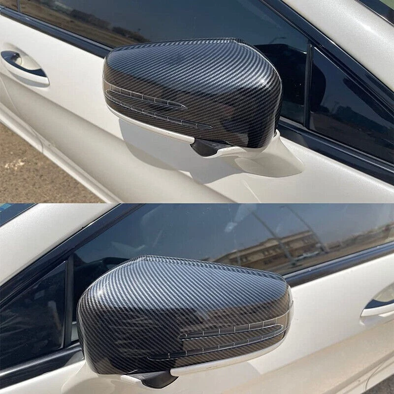 Tapa de fibra de carbono para Mercedes-Benz W212 W204 2011-18 Foto 4 de 4