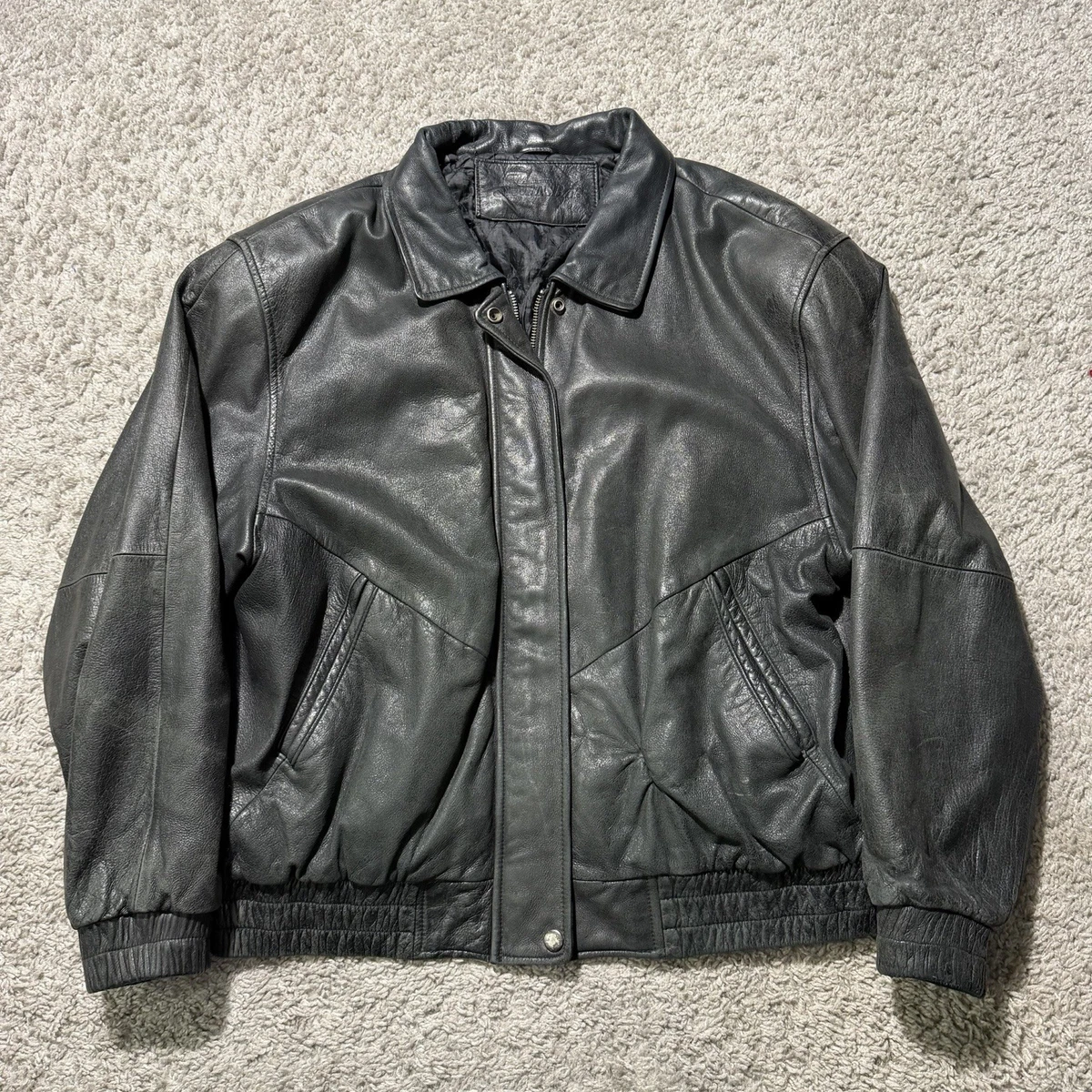 st johns bay leather jacket products for sale | eBay