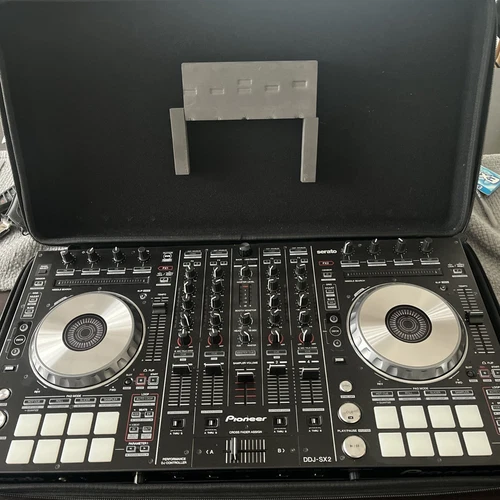 Pioneer DDJ-SX2 4-Channel Serato Performance DJ Controller Set Double Deck Case