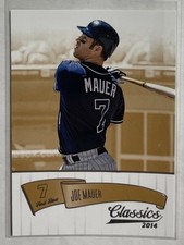 2014 Classics Baseball Joe Mauer Base Card #72 Complete Your Set!!! ⚾️