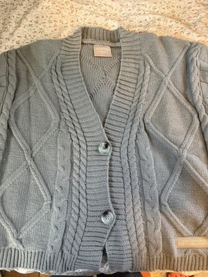 Taylor Swift TTPD The Tortured Poets Department Gray Cardigan MD/LG