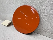 18-23 SUBARU CROSSTREK FUEL GAS TANK FILLER DOOR LID COVER ORANGE, OEM LOT3634