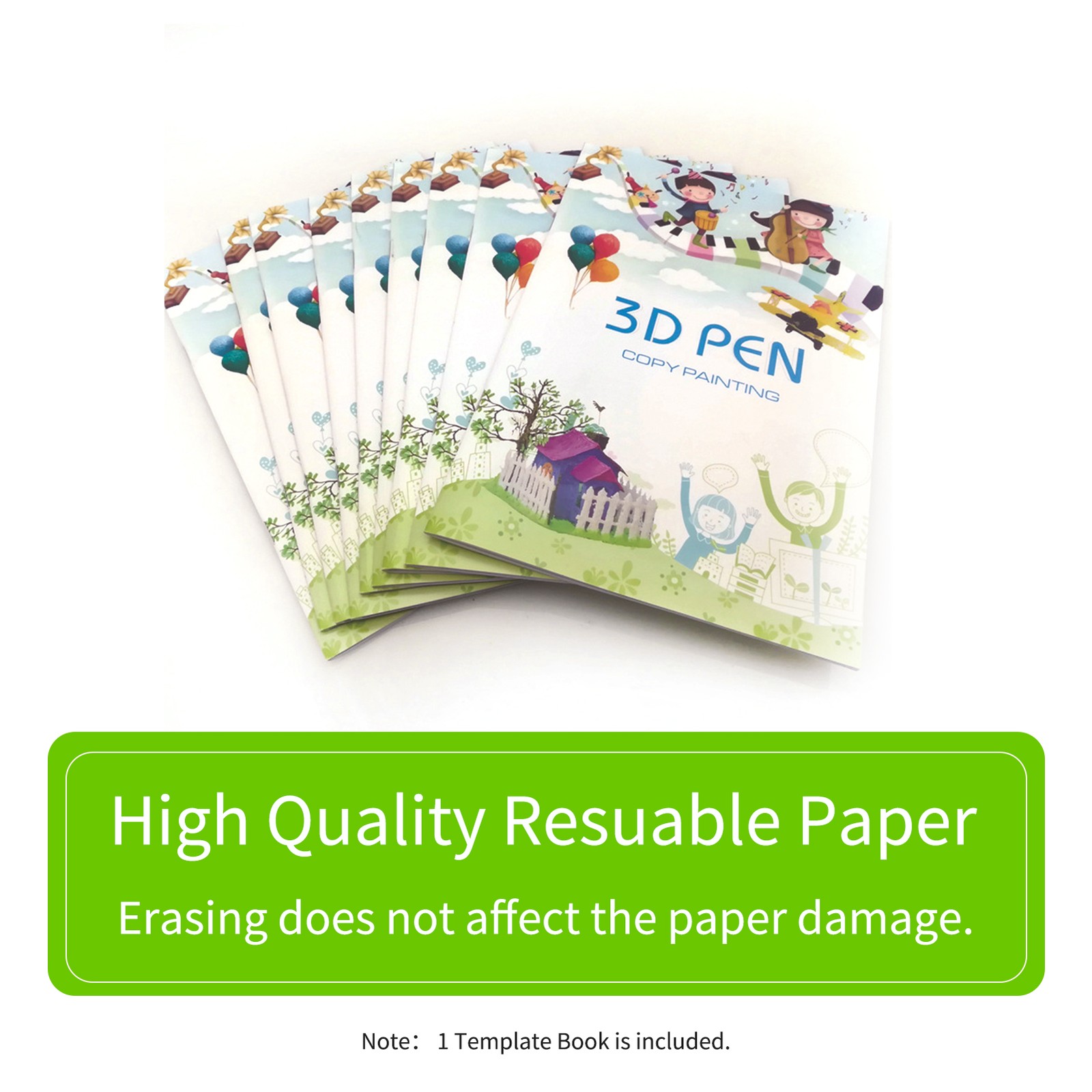 3D Pen Template Book For 3D Printing Pen Drawing Stencils 40 Drawing Pattern