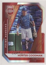 2021 Panini Elite Extra Edition Prime Numbers C Die-Cut /208 Hunter Goodman 0lt3