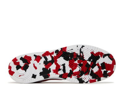 Nike Mens Court Vision Low sneakers  red camo-print swoosh Sz 11 DM7588-100 Nike Court Vision Low White Red Camo Men main image 4