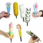 New Panda Unicorn Ice Cream Pen Cover Squishys Toy Reliever Stress Kid Gift Toy