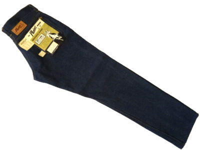 Vtg 60s ELY & WALKER The Plains RIDER Indigo Denim Pant Jeans 27 x