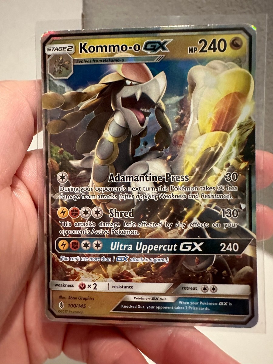 kommo-o gx pokemon card value Amazon.com: Pokemon Kommo-o-GX Collectible Cards : Toys & Games