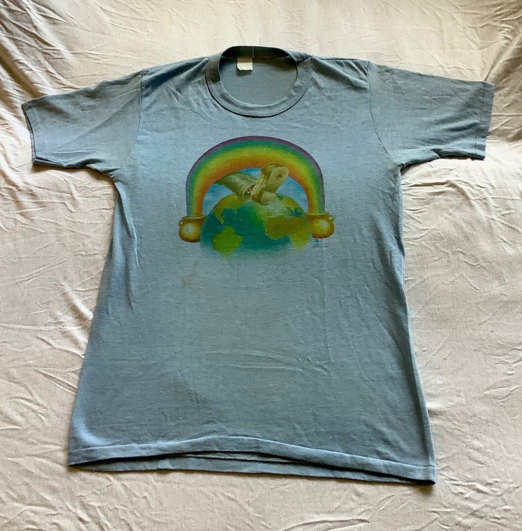 THE GRATEFUL DEAD EUROPE '72 LP PROMO Vintage Concert Shirt
