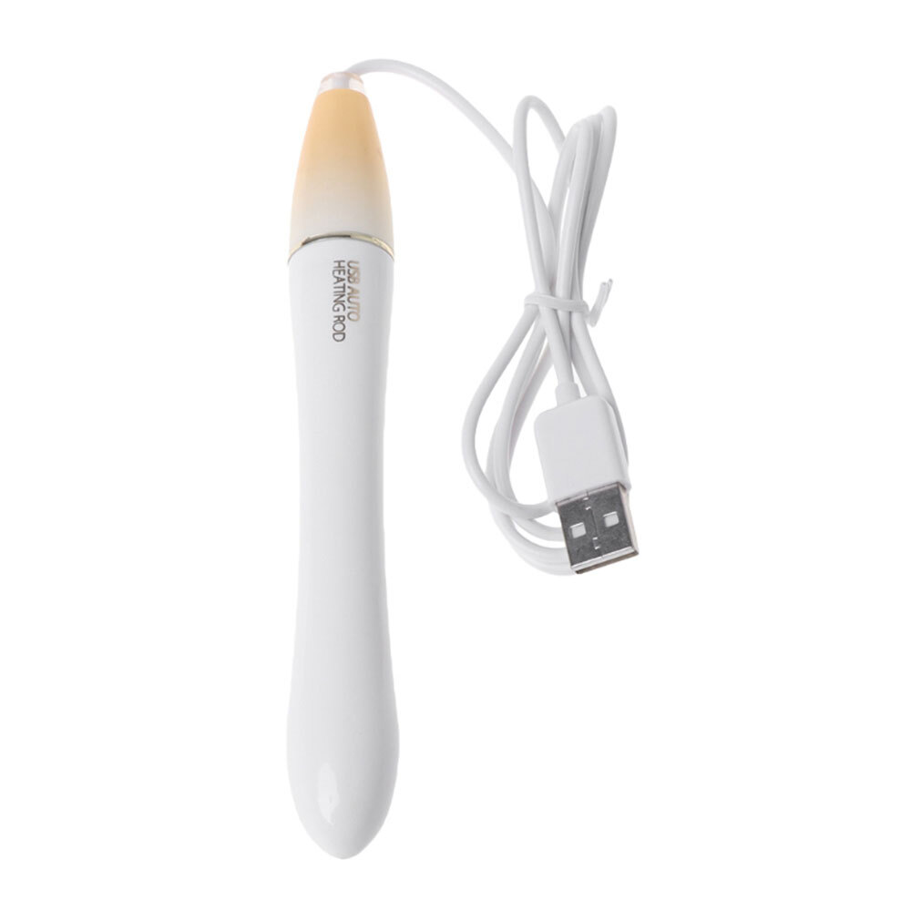 Top 2PC USB Heating Rod Led Heater Warmer Heating Pad Stick AUTO 38℃ Control