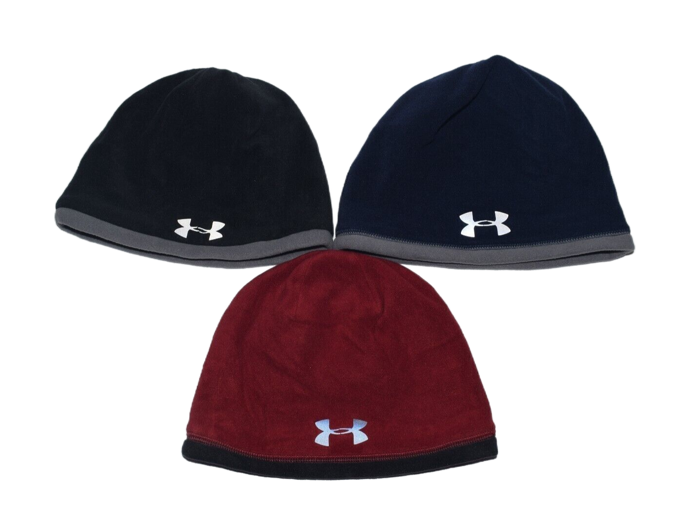 Under Armour Boys 8+ ColdGear Infrared Elements Fleece Beanie Reflective  Defect | eBay