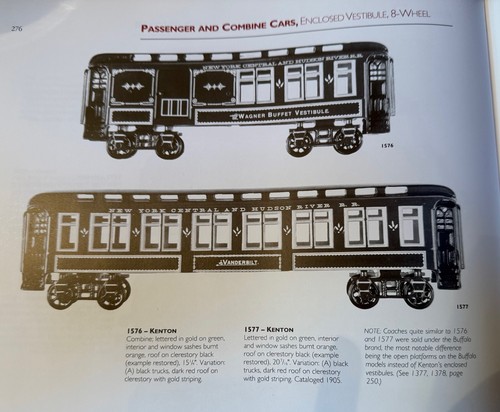 Cast Iron Floor Train, 1905 Kenton Passenger Car 20 7/16 Inches Long - 第 6/6 張圖片
