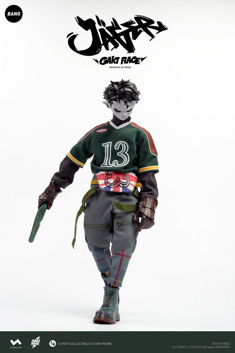 J.T STUDIO 1/6 GAKI RACE #13 JAEGER Action Figure Model Deluxe