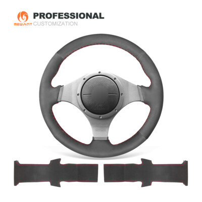 DIY Synthetic Suede Steering Wheel Cover Mitsubishi Lancer Evolution 8 VIII 9 IX