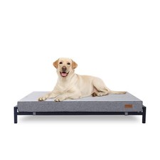 KOPEKS Elevated Dog Bed for Large Dogs Raised Dog Bed with Dog Mattress  Dog...