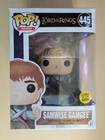 FUNKO POP! Movies Lord of the Rings Samwise Gamgee #445 GLOW IN THE DARK