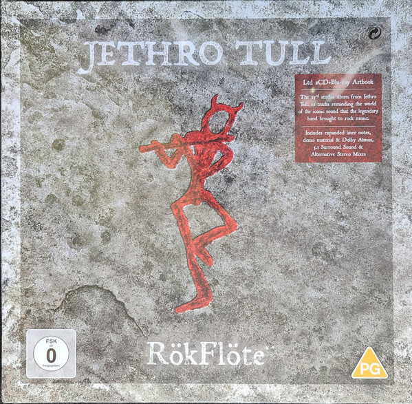 Jethro Tull Rokflote 2 Cd + Blu-Ray Artbook Deluxe New And Sealed