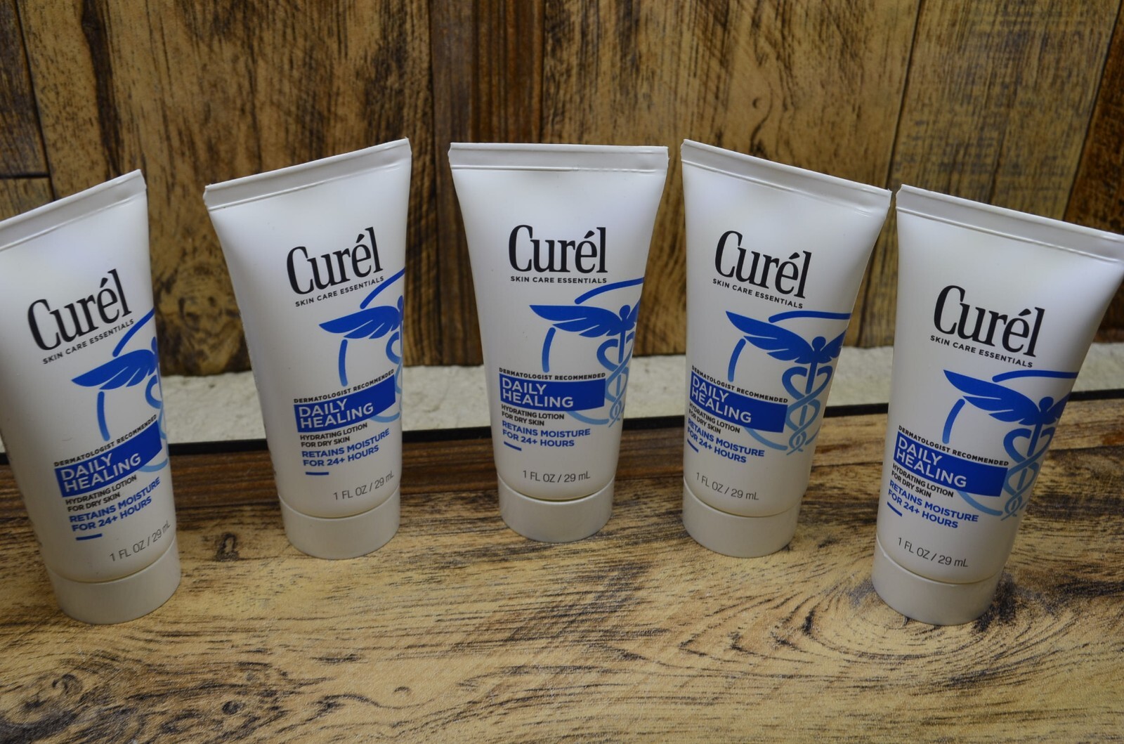 5PK Curel Daily Healing Body Lotion for Dry Skin 1oz Travel Size