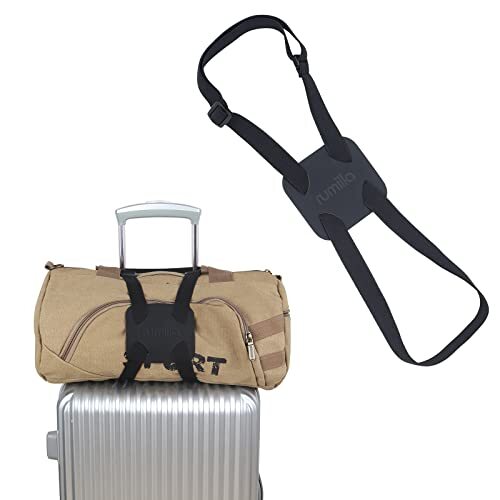 Adjustable Elastic Luggage Straps for Suitcases & Travel Bags-image