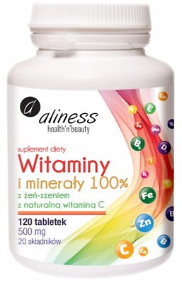 (Einheit/0,13 ) Vitamine & Mineralstoffe Komplex - 120 Tabletten D/S
