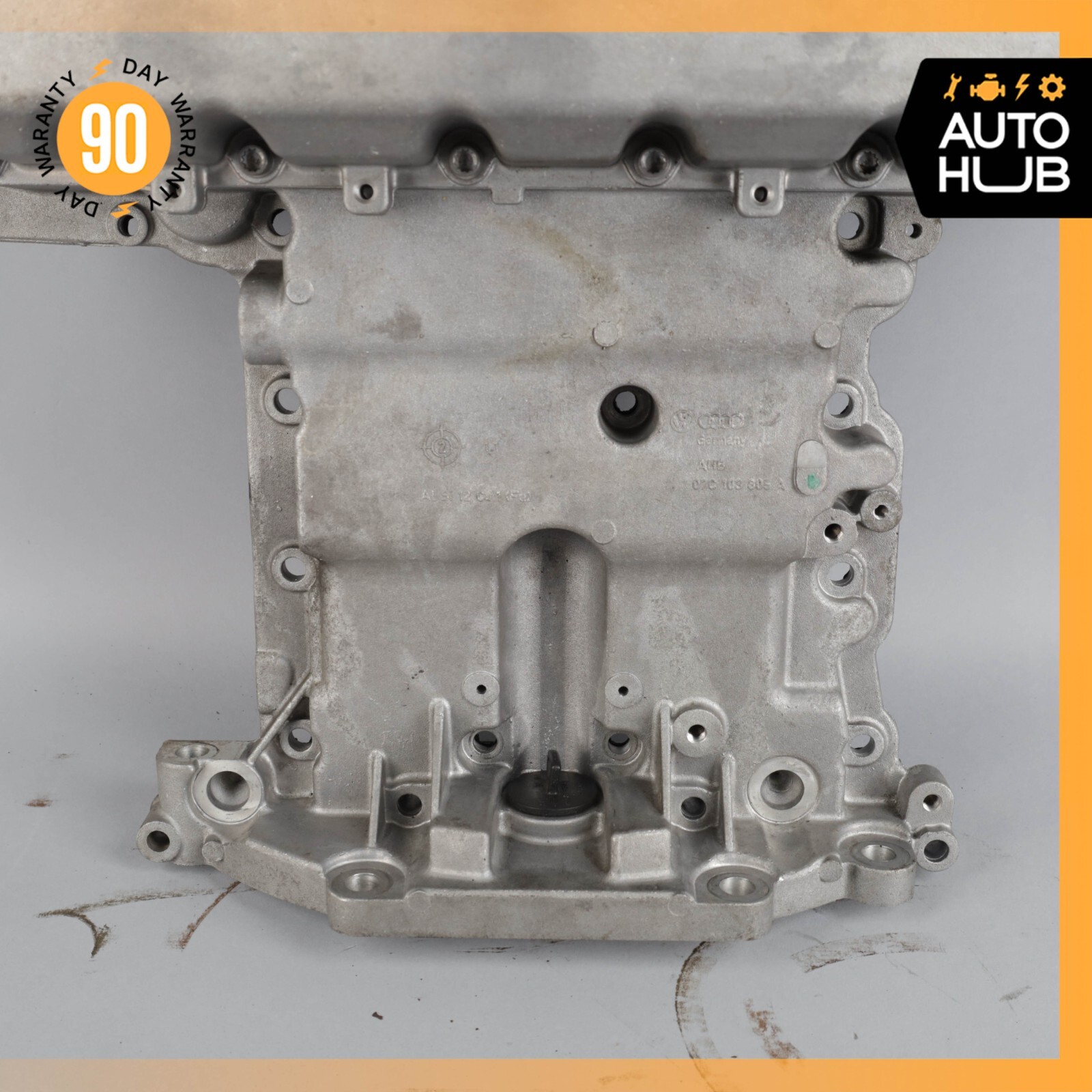 03-18 Bentley Continental GTС GT 6.0L Engine Lower & Upper Oil Pan OEM 71k