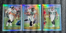 🔥FRED TAYLOR MARK BRUNELL JIMMY SMITH 1999 TOPPS CHROME REFRACTOR!🔥JAGUARS!