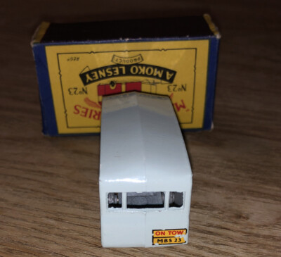 Matchbox Moko Lesney No. 23 BERKELEY CAVALIER Caravan Boxed. very