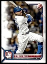 2022 Bowman Mookie Betts G552 Los Angeles Dodgers #25