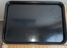 ONE CAMBRO MANUFACTURING CO.   17.5 in. x 12.5 in.  Black Fiberglass Market Tray