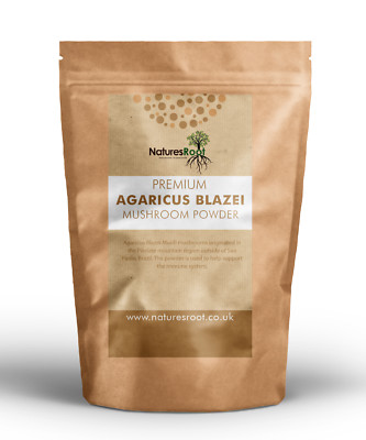 Reines Agaricus Blazei Pilzpulver - medizinisch | homöopathisch | roh | Detox Tee