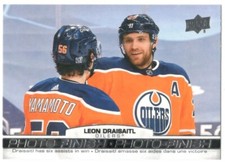 2021-22 Upper Deck Tim Hortons Card Photo Finish Leon Draisaitl !!! PF-11