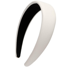 1.7 Inch Leather Hard Headband Wide Headband Padded Headband Hairband for Women