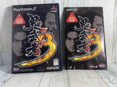 PS2 Onimusha 3 CAPCOM Samurai Action Adventure Japanese Version USED Game