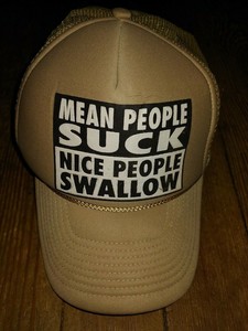 Nice people suck heese