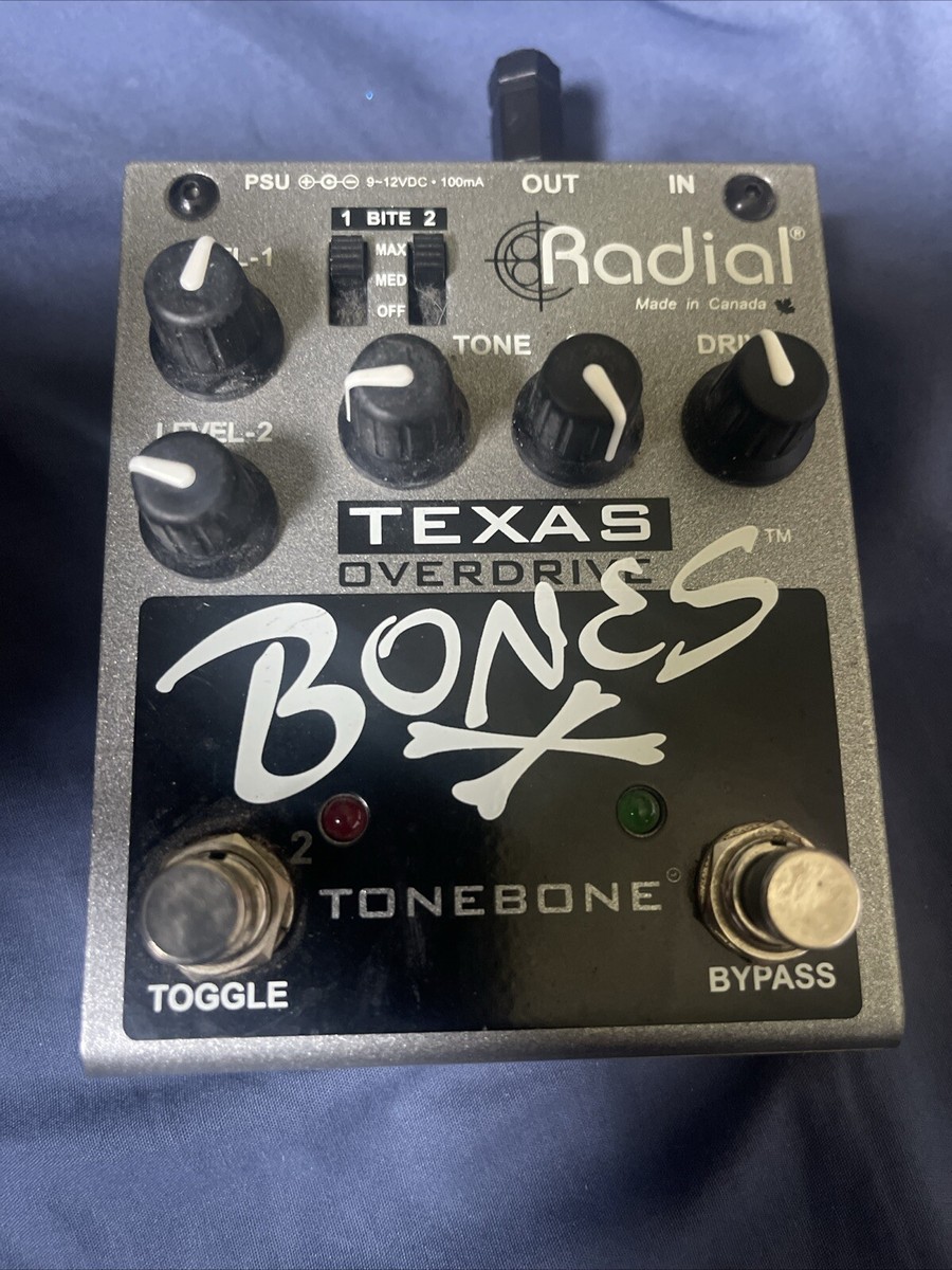 Radial Tonebone Texas Bones Dual Overdrive | eBay