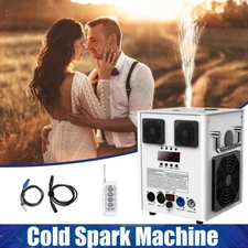 Cold Spark Machine Firework Machine Stage Effect DMX Wedding Party Sparkle 700W
