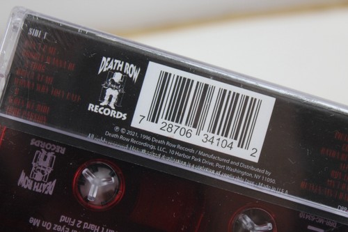 SEALED 2 Pac All Eyez On Me Cassette translucent red Rare Only 3000 double tape - Picture 9 of 10