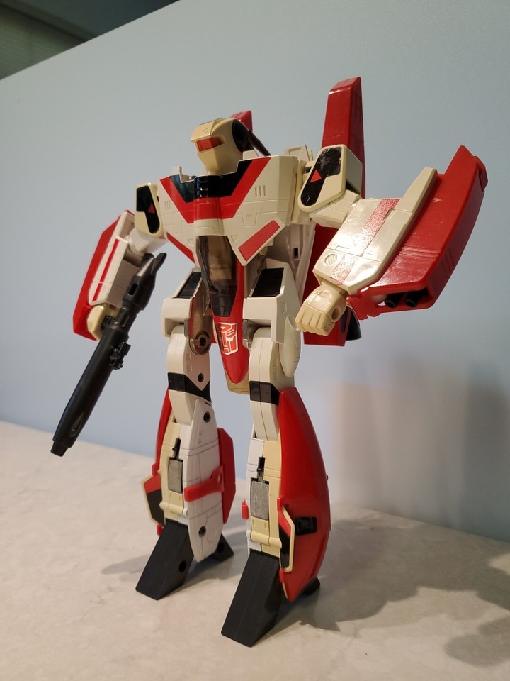 Vintage 1985 G1 Transformers Complete* Jetfire w/10 Repro Clips! Read ...