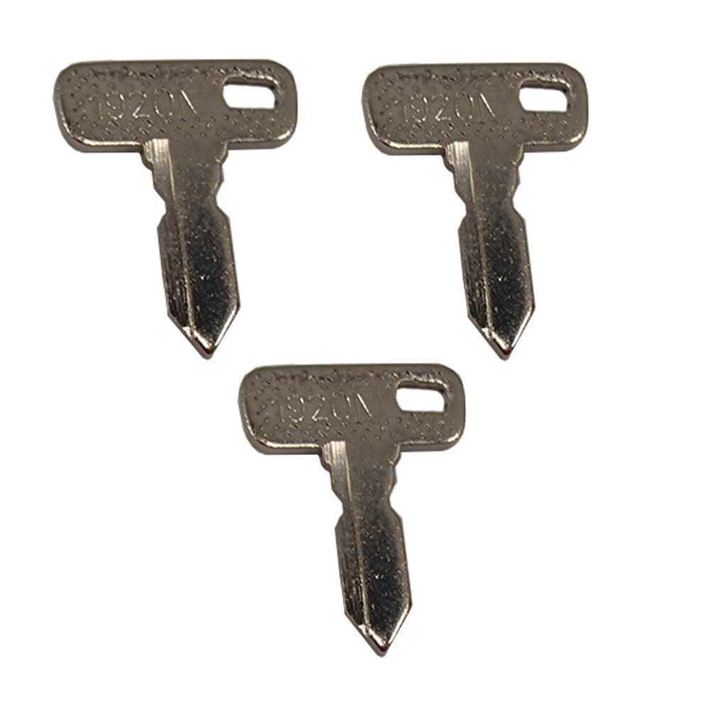 3 Keys Fits Club Car Golf Cart Key 84 & Up Gas & Electric DS