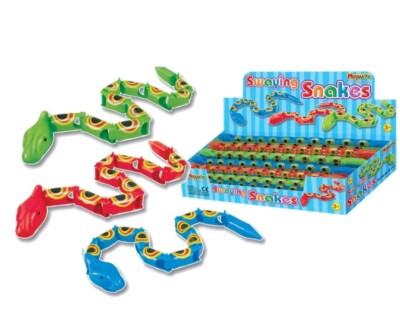 10 Schleichschlangen für Partytüten Strumpf Füller Geschenk Spielzeug
