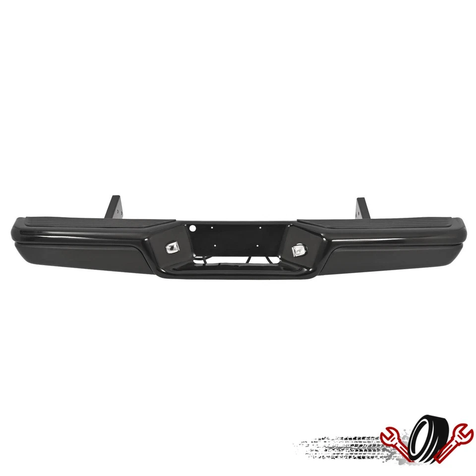 Rear Step Bumper Assembly W/ Mounting Bracket Steel For Dodge Dakota 1997-2004 Foto 2 de 4