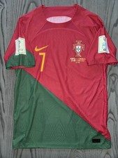 2022 Nike World Cup Portugal Ronaldo Player Issue Home Jersey - Size M
