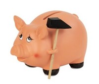 Sparschwein Mit Hammer 10Cm Spardose Keramik