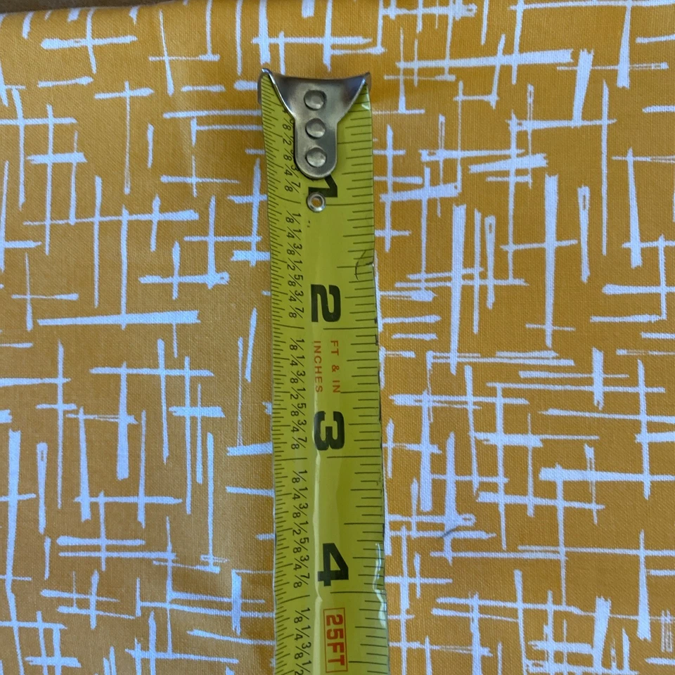 Michael Miller Violet Craft Madrona Haystack 5577 Orange Abstract Remnant W1 - Image 2 of 3